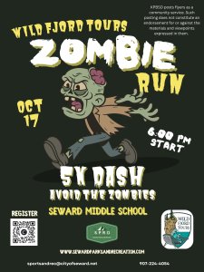 Seward Zombie Run Logo