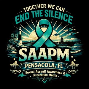 Sexual Assault Awareness and Prevention Month 5K Logo