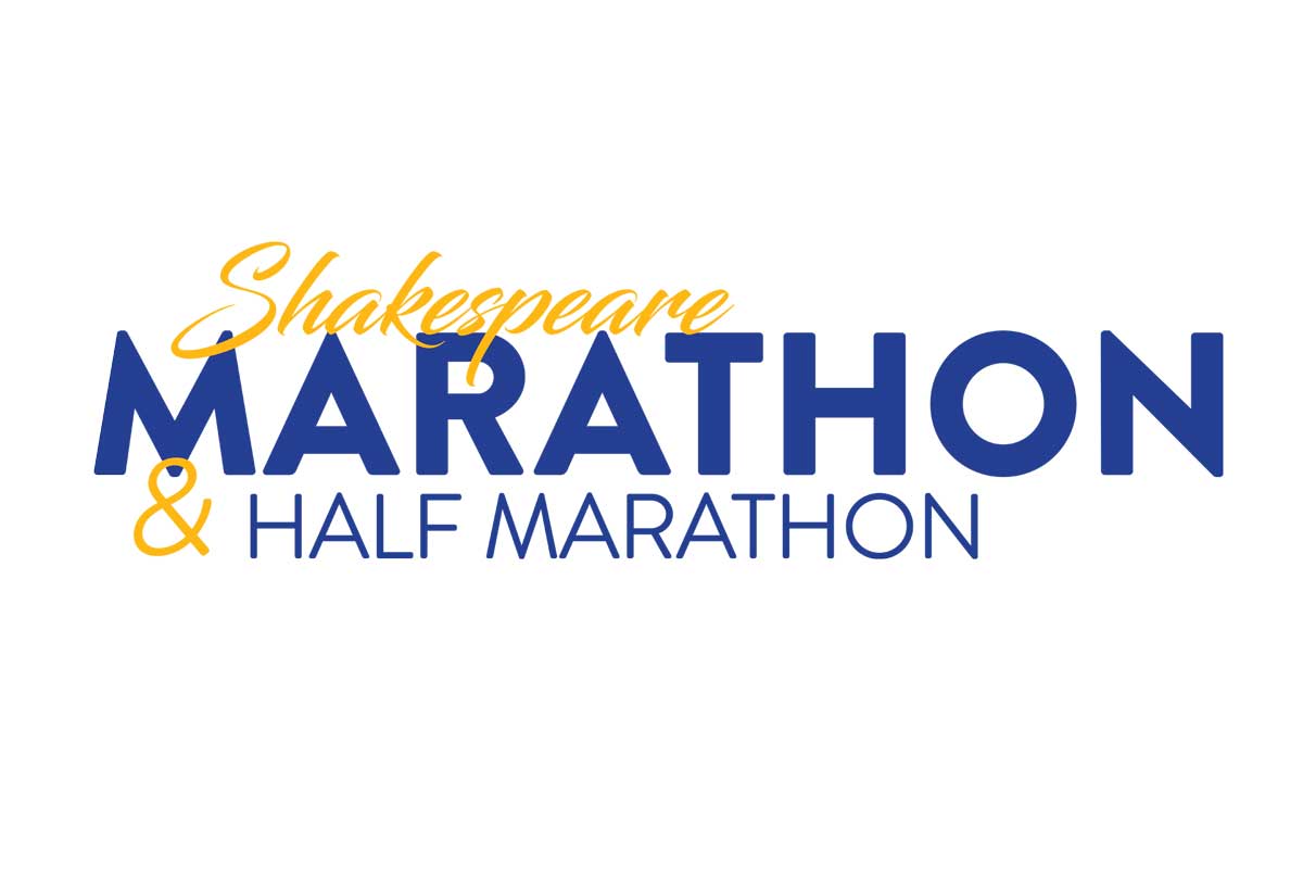 Shakespeare Marathon & Half Marathon Presented By Nuun Logo