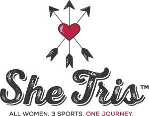 She Tris Sprint Triathlon- Huntersville (NC) Logo