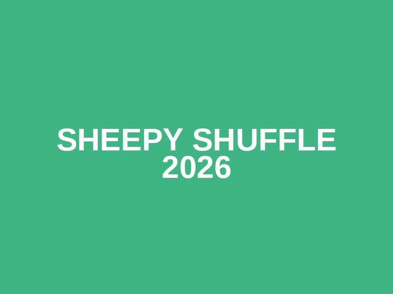 Sheepy Shuffle 2026 Logo