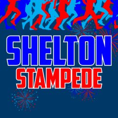 Shelton Stampede 4th of July Run Logo