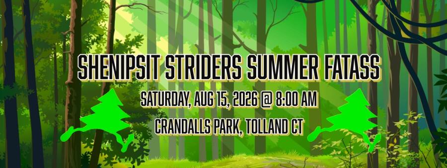 Shenipsit Striders Summer Fatass Logo