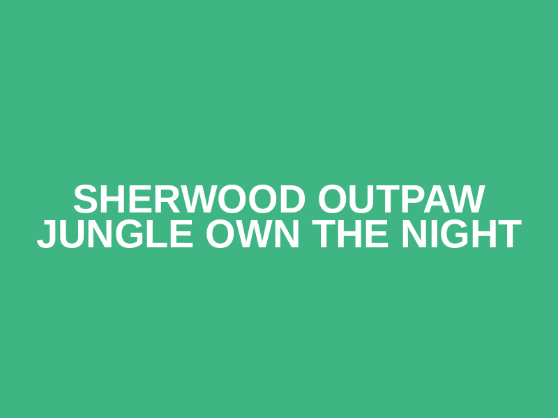 Sherwood Outpaw Jungle Own The Night Logo