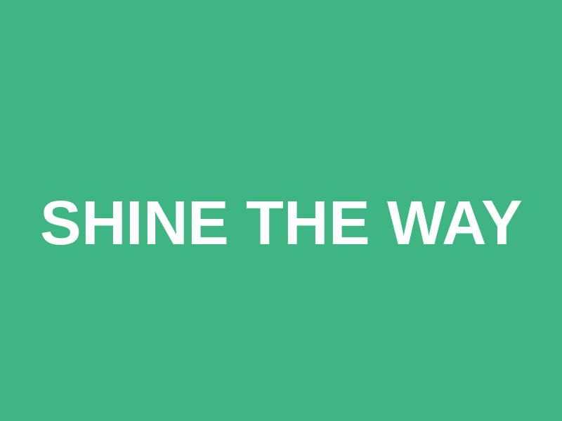 Shine The Way Logo