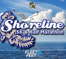 Shoreline Half Marathon & 5K Logo