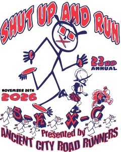 Shut Up and Run 5K Logo