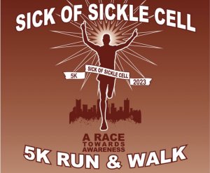 Sick of Sickle Cell 5k Logo