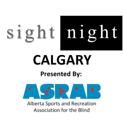 Sight Night Calgary Fun Run & Walk 2026 Logo