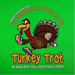 Silverdale Rotary Turkey Trot 2026 Logo