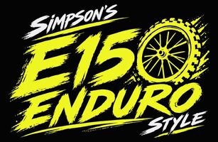 SIMPSON'S E150 ENDURO & XC Logo