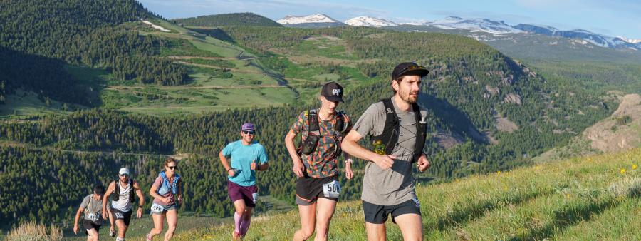 Sinks Canyon Trail Races Logo