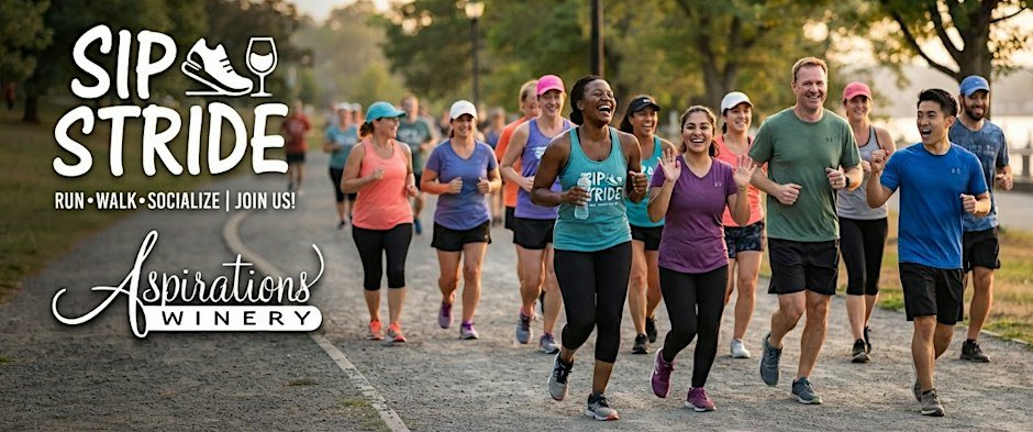 Sip & Stride | Aspirations Winery Run & Walk in Clearwater