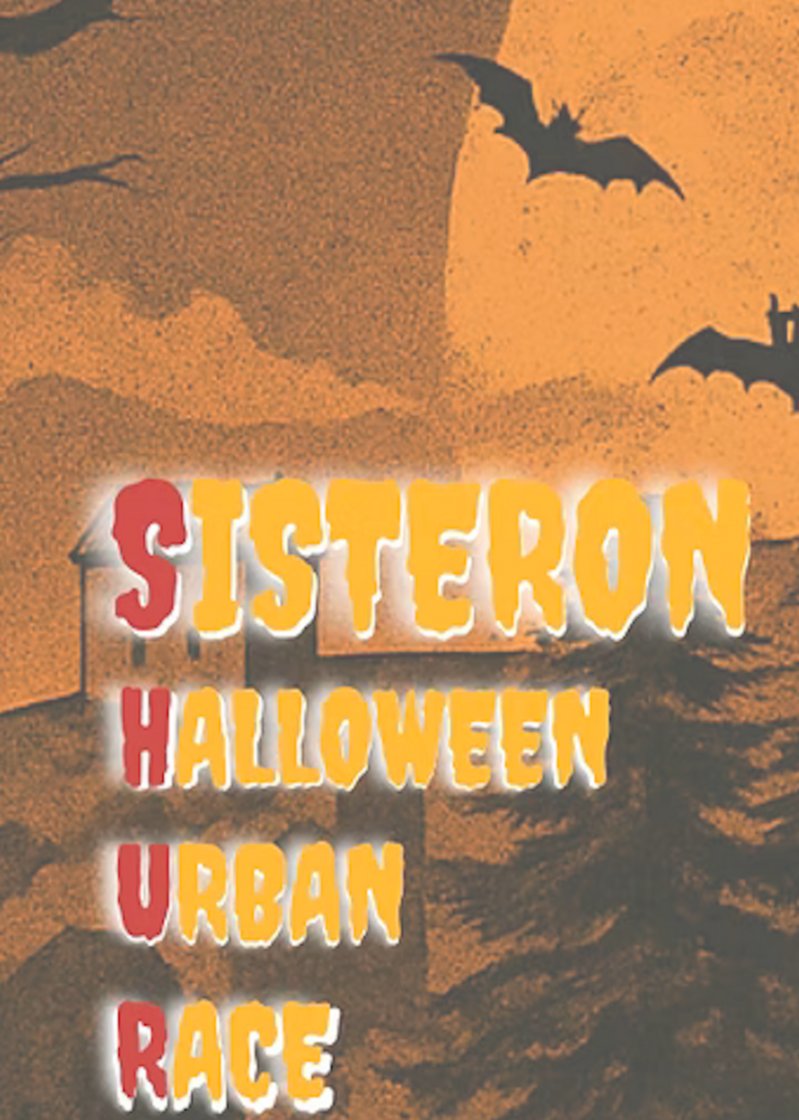Sisteron Halloween Urban Race Logo