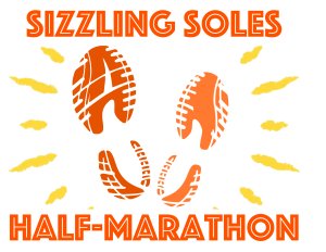 Sizzling Soles Half-marathon Logo
