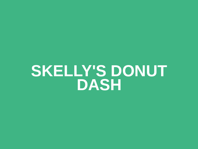 Skelly's Donut Dash Logo