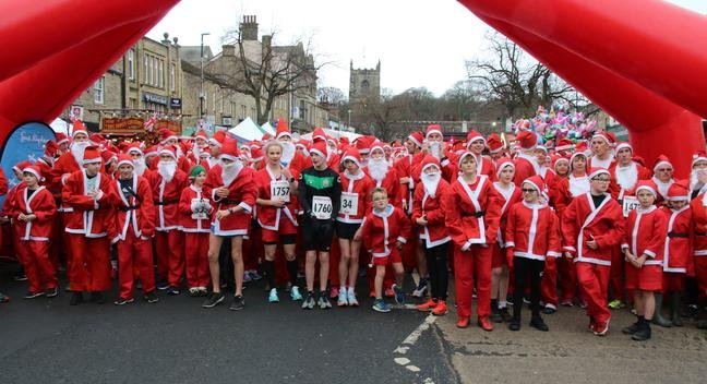 Skipton Santa Fun Run 2026 Logo