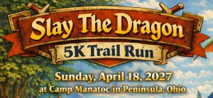 Slay The Dragon 5K Trail Run Logo