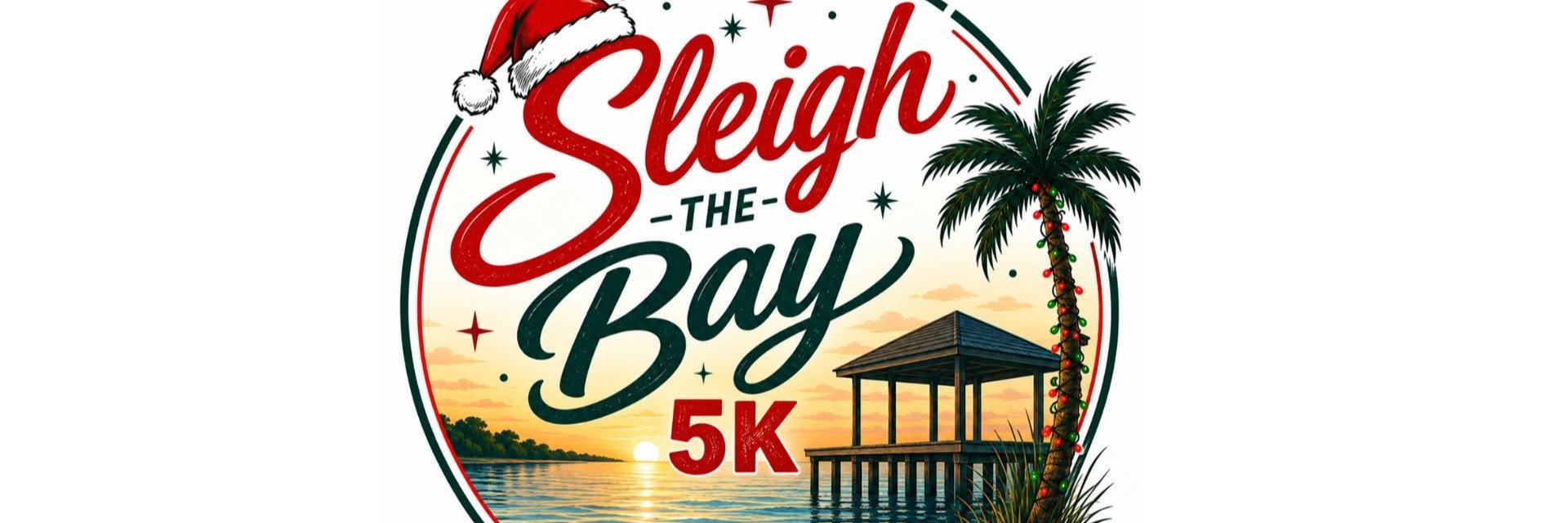 Sleigh the Bay 5k Logo