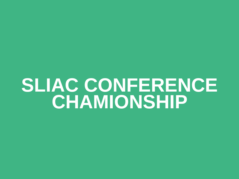 SLIAC Conference Chamionship Logo