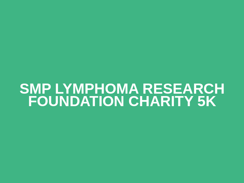SMP Lymphoma Research Foundation Charity 5K Logo