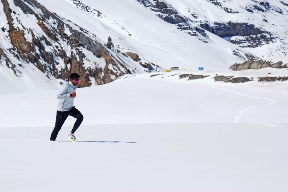 Snow Marathon Lahaul Logo