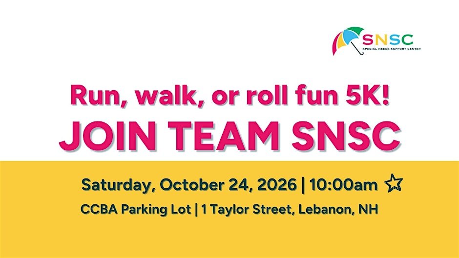 SNSC Community Fun 5K! Logo