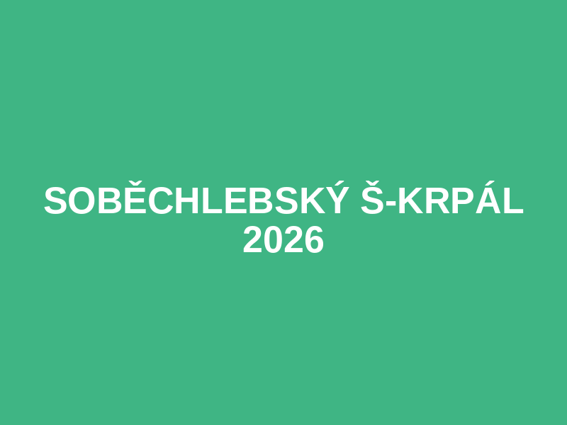 Soběchlebský Š-Krpál 2026 Logo