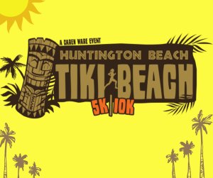SoCal's Tiki Beach 5K & 10K Run/Walk Logo