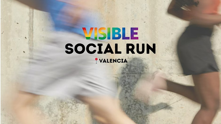 SOCIAL RUN VISIBLE Logo