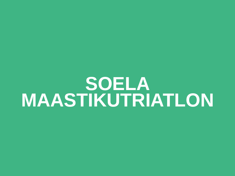 SOELA MAASTIKUTRIATLON