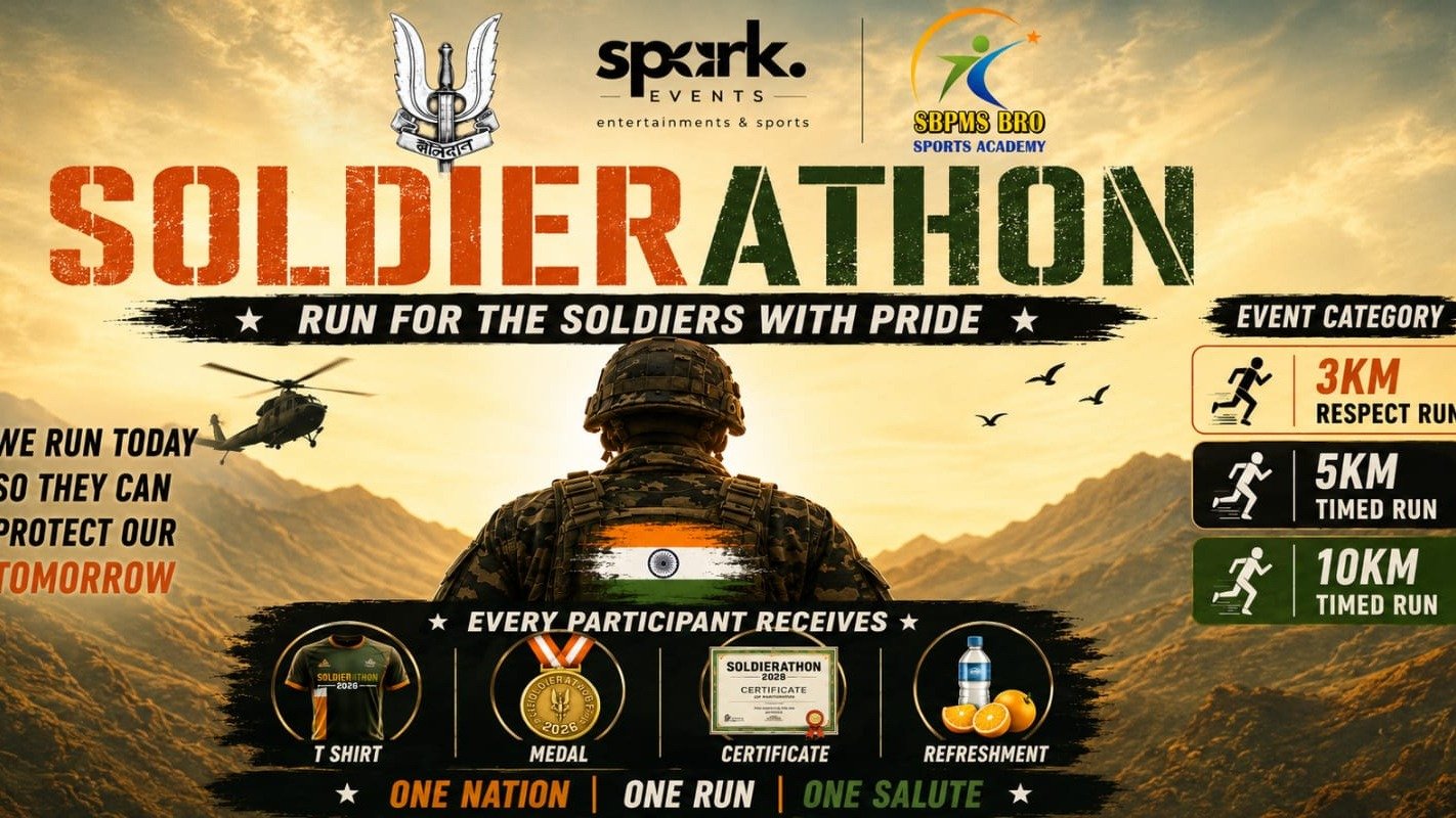 SOLDIERATHON 2026 , Run for the Soldiers with Pride Logo