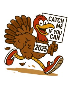 Somers Track & Field Booster Club 8th Annual Thanksgiving Turkey Trot Logo