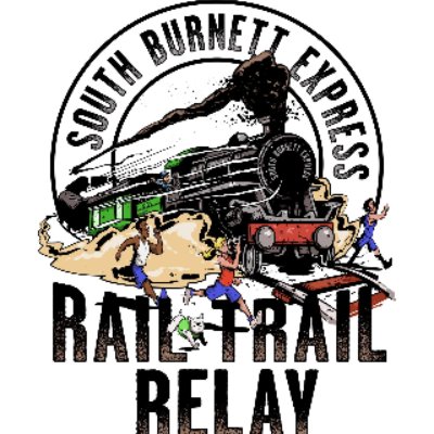 South Burnett Express Rail Trail Relay - 2026! Logo