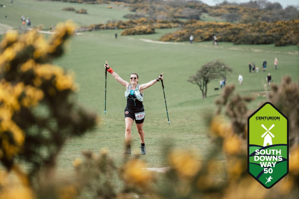 South Downs Way 50 Logo