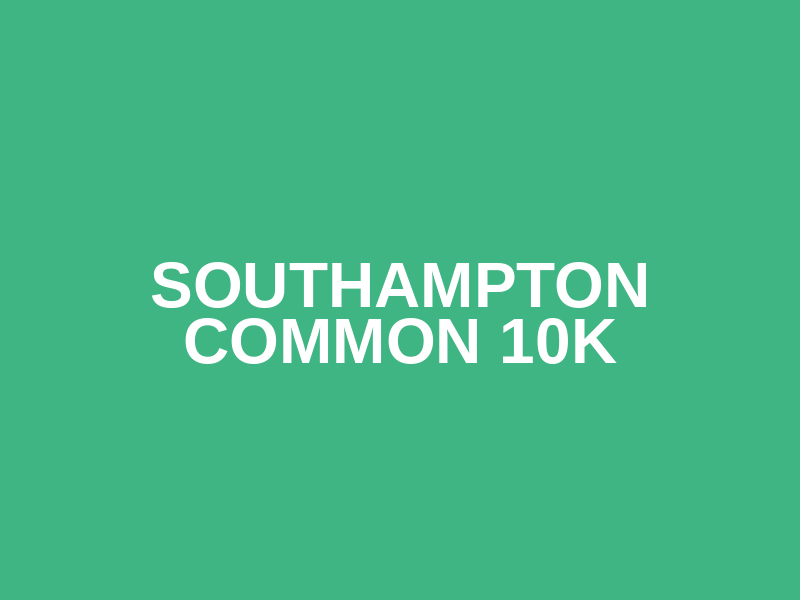 Southampton Common 10K Logo
