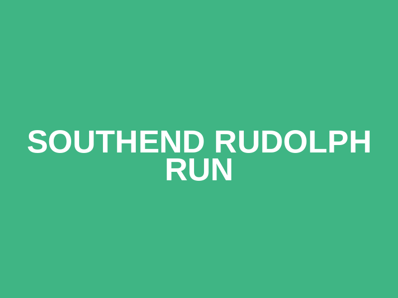 Southend Rudolph Run Logo
