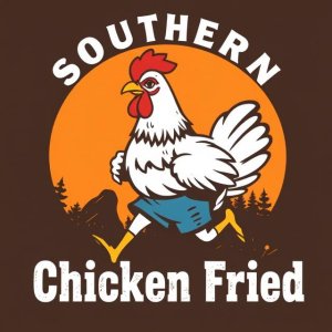Southern Chicken Fried Logo