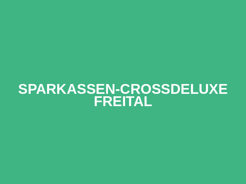Sparkassen-CrossDeLuxe Freital Logo