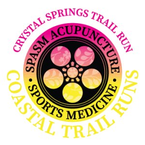 SPASM Crystal Springs Trail Run Logo