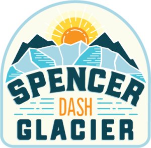 Spencer Glacier Dash Logo