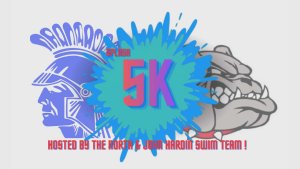 Splash 5K (Hosted by the North and John Hardin Swim Team) Logo