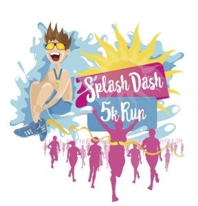 Splash Dash 5k/ A Wet or Dry Run 5k plus Duckie Dash/Wild Rivers in Irvine Logo