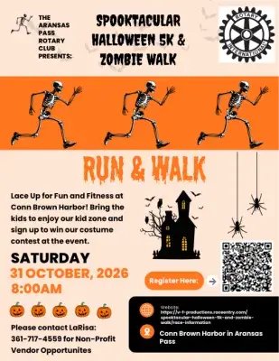 Spooktacular Halloween 5K & Zombie Walk Logo