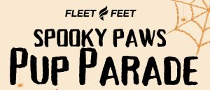Spooky Paws Pup Parade Logo