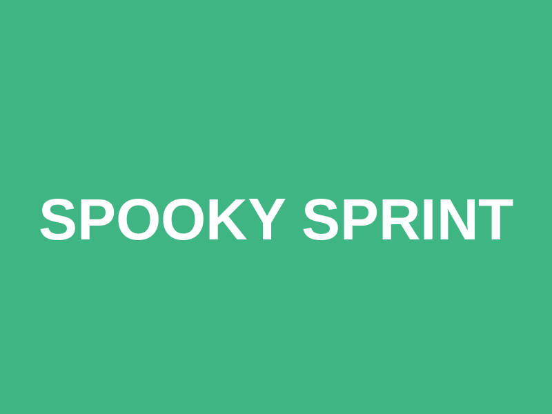 Spooky Sprint Logo