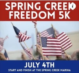 Spring Creek Freedom 5K Logo