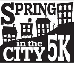 Spring in the City 5K Logo