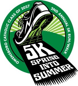 Spring into Summer 5K Logo