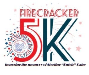 Springfield Township Firecracker 5K (honoring the memory of Pvt. Sterling "Butch" Rahe) Logo